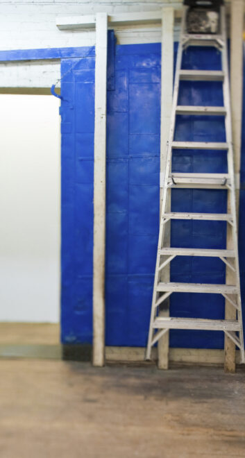 New York, New York, USA,Ladders on the Wall